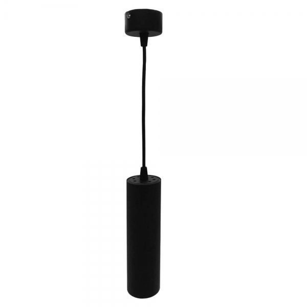 Viseča svetilka LUX VS črna, 200 mm, GU10