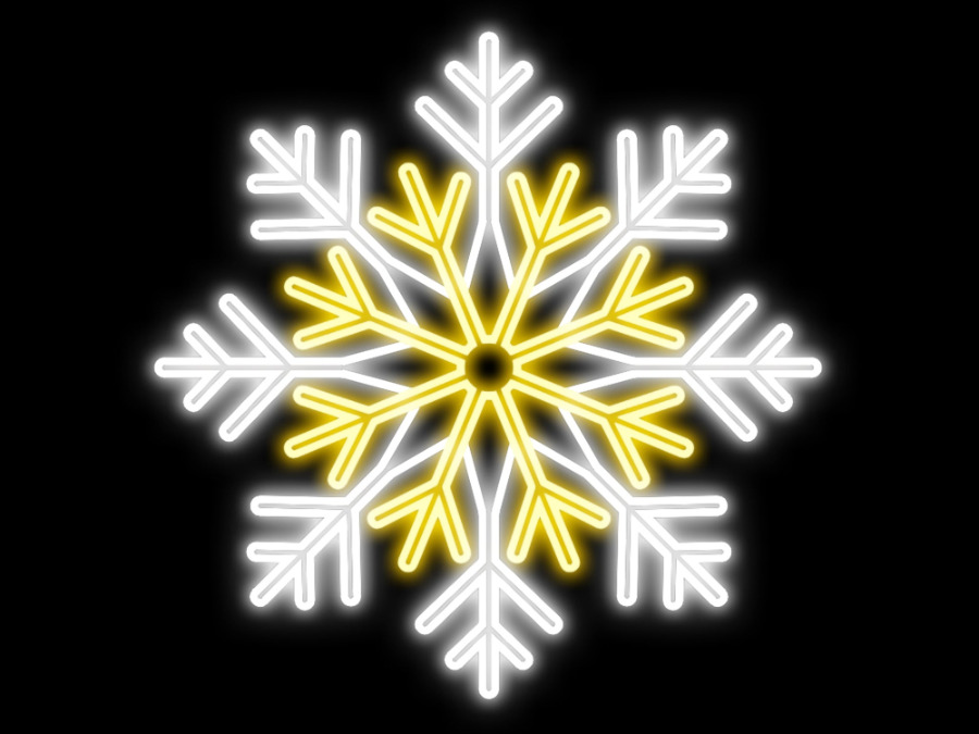 SNEŽINKA 90X90 BELA IN TB